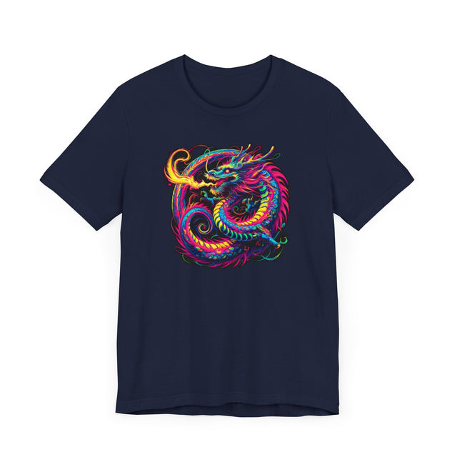 Psychedelic Asian Dragon T-shirt, Dragon Tee