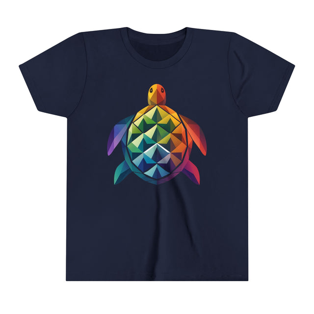 Rainbow Turtle T-shirt,Pride Shirt,LBGT, Sea Turtle T shirt, LGBTQ+ Ally Tee, Queer, BGLT, Ocean,Kids Size