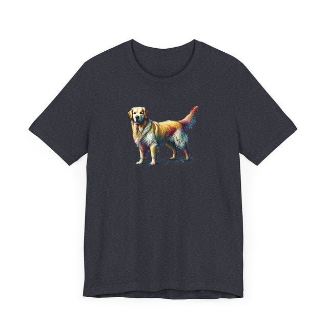 Golden Retriever Scribble T-shirt, Dog Lover Tee