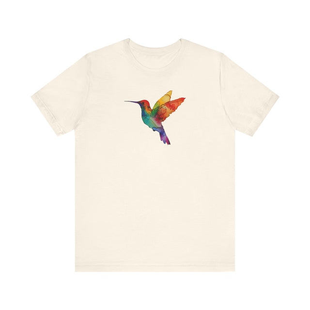 Rainbow Hummingbird T-shirt,Pride Shirt,Bird Lover Top,Rainbow Animals,LGBTQ+ Tee,Queer,Gay,Lesbian,Bisexual,Trans,BGLT,LBGT