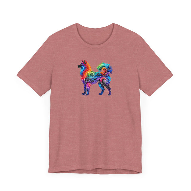 Rainbow Akita T-shirt,Pride Shirt,Dog Lover Top,Rainbow Animals,LGBTQ+ Tee, Akita Owner gift