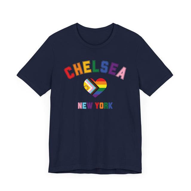 Chelsea NY Tshirt, New York Lover, Chelsea Gift, Gay New Yorker T-shirt, Cute T for her, Cool T for him, NYC Tshirt, Gay New York City Gift