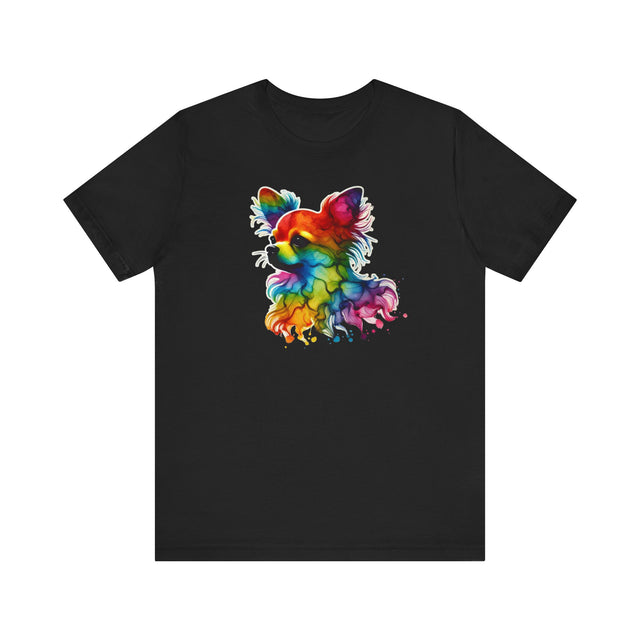 Rainbow Chihuahua Head T-shirt,Pride Shirt,Dog Lover Top,Rainbow Animals,LGBTQ+ Tee, Chihuahua Owner