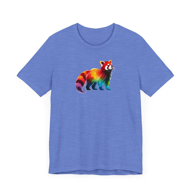 Rainbow Red Panda Alcohol Ink T-shirt, Pride Shirt,Animal Lover T shirt, LGBTQ+, BGLT