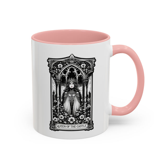 Queen of the Castle,Tarot card mug,Mother's Day Gift,Tarot Reader Gift,Homemaker cup,Mystical Cards mug,Celestial Astrology,Gift for her