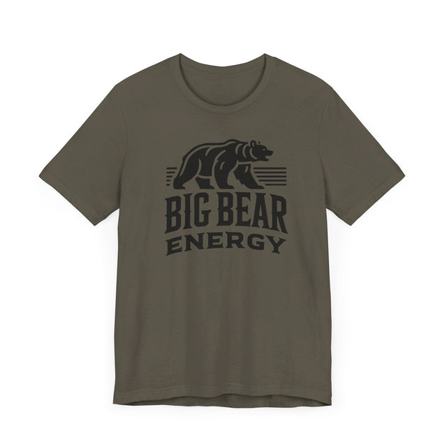 Big Bear Energy T-shirt, Animal Lover T shirt, LGBTQ+, Big Bear