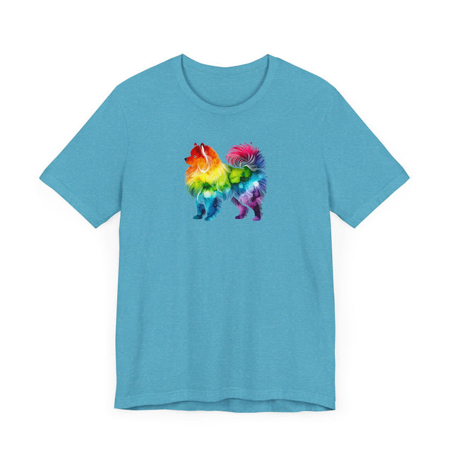 Rainbow Samoyed T-shirt,Pride Shirt,Dog Lover Top,Rainbow Animals,LGBTQ+ Tee, Sami owner, Sammy gift