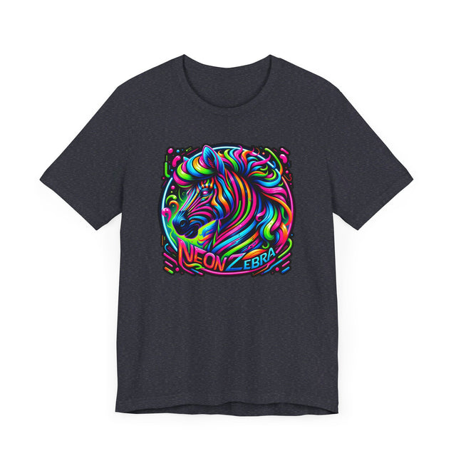 Neon Zebra T-shirt, Zebra Tee