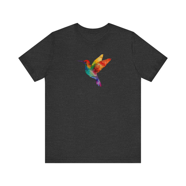 Rainbow Hummingbird T-shirt,Pride Shirt,Bird Lover Top,Rainbow Animals,LGBTQ+ Tee,Queer,Gay,Lesbian,Bisexual,Trans,BGLT,LBGT