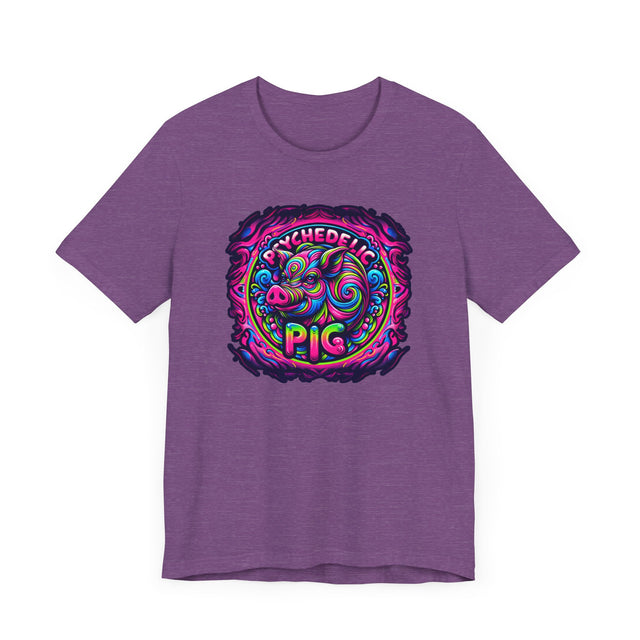 Psychedelic Pig T-shirt, Piggy Tee