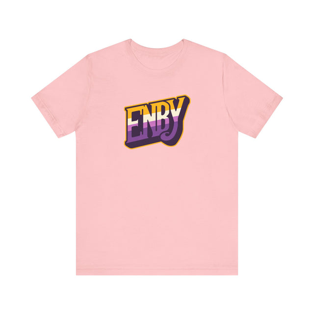 Enby T-shirt,NonBinary Pride Shirt, Non-Binary Top,LGBTQ+ Tee