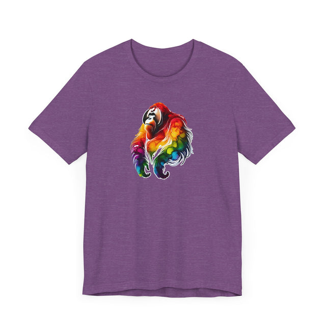 Rainbow Orangutan T-shirt, Pride Shirt,Animal Lover T shirt, LGBTQ+, BGLT,Great Apes,Primate