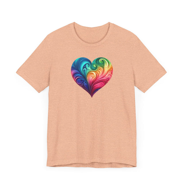 Rainbow Heart Swirl Shirt