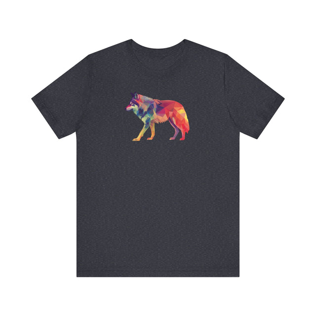 Rainbow Wolf T-shirt,Pride Shirt,Pride Parade Top,Rainbow Animals,LGBTQ+ Tee,Nonbinary,Gay,Lesbian,Bisexual,Trans,BGLT,Enby,Pansexual