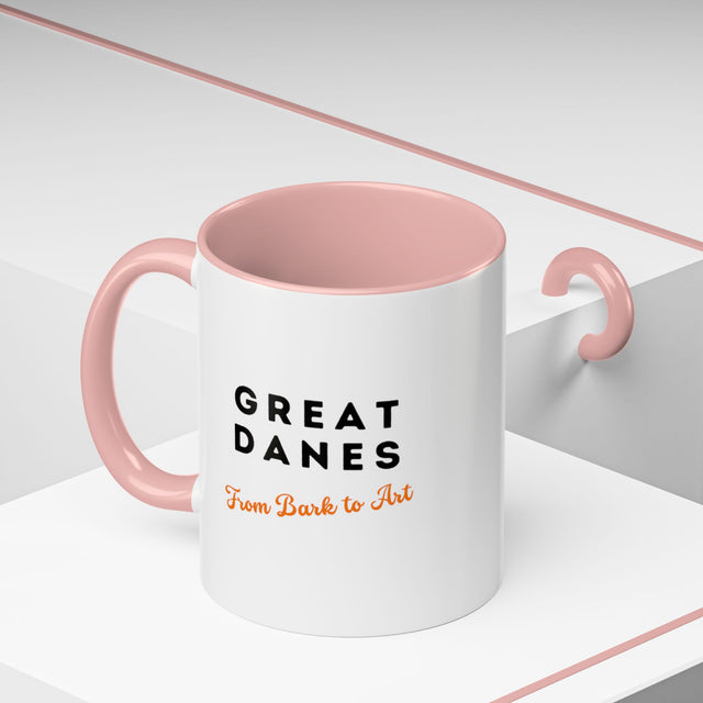 Great Danes Coffee Cup,4-Panel Pop Art Mug,Great Dane Lover,Great Dane Mom,Great Dane Dad,Dog Lover Gift,Great Dane Gift