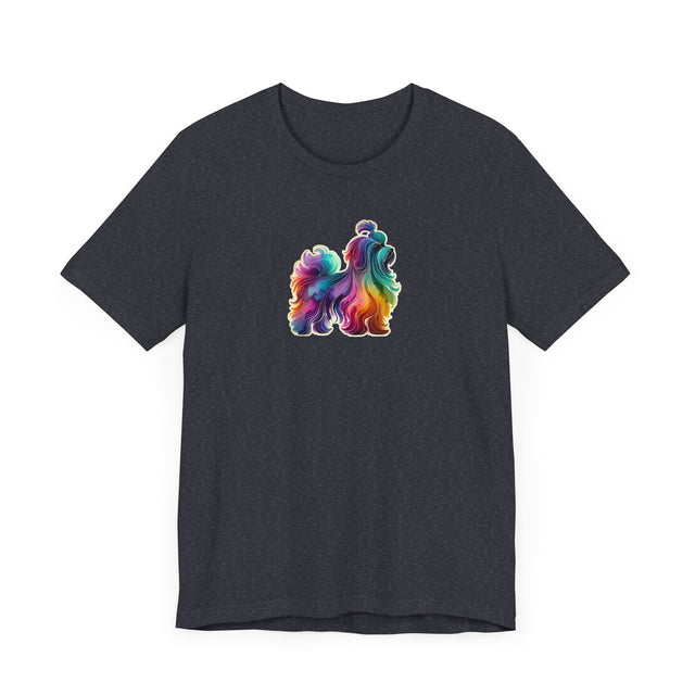 Rainbow Havanese T-shirt,Pride Shirt,Dog Lover Top,Rainbow Animals,LGBTQ+ Tee, Havanese gift, Hav Owner