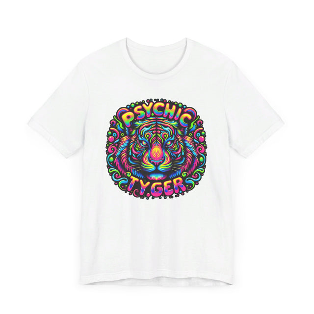 Psychic Tyger T-shirt,Tiger Lover Top,Big Cat Lover