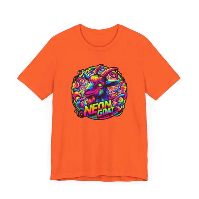 Neon Goat T-shirt, Goat Tee