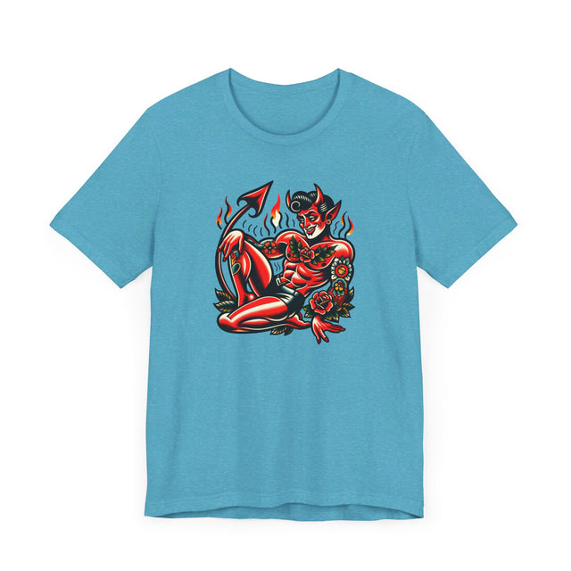 Handsome Devil T-shirt, Flash Tattoo Style Shirt