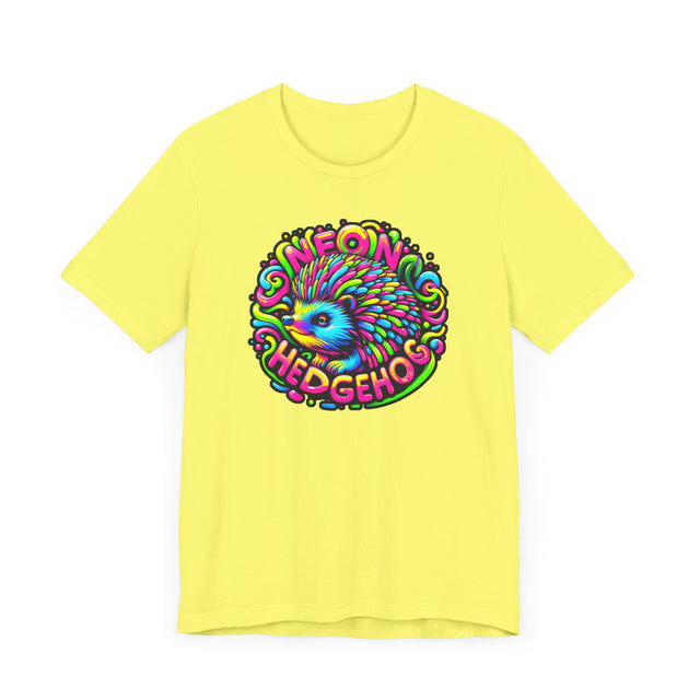 Neon Hedgehog T-shirt, Hedgie Lover