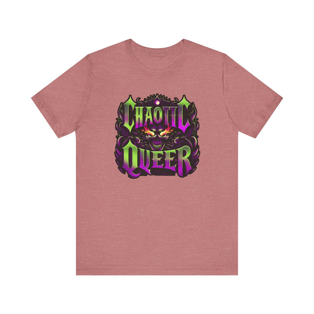 Chaotic Queer Shirt,Pride T-Shirt,Pride Parade T shirt, LGBTQ+ Tee,Nonbinary,Gay,Lesbian,Bisexual,Trans,BGLT,LBGT,Radical Fairies,Queer Goth