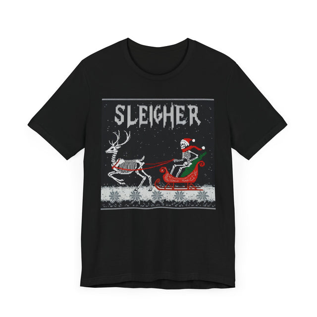 Sleigher Christmas Tree T-shirt, Christmas Shirt