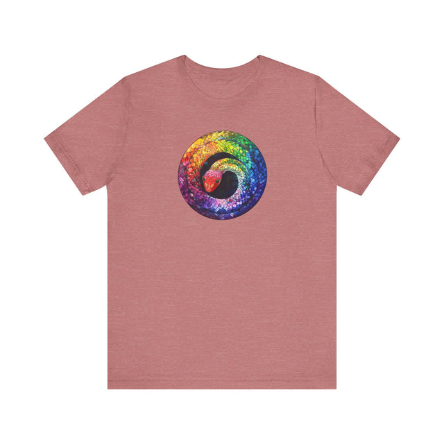 Rainbow Snake T-shirt,Pride Shirt,Snake Lover Top,Rainbow Animals,LGBTQ+ Tee,Queer,Gay,Lesbian,Bisexual,Trans,BGLT,LBGT