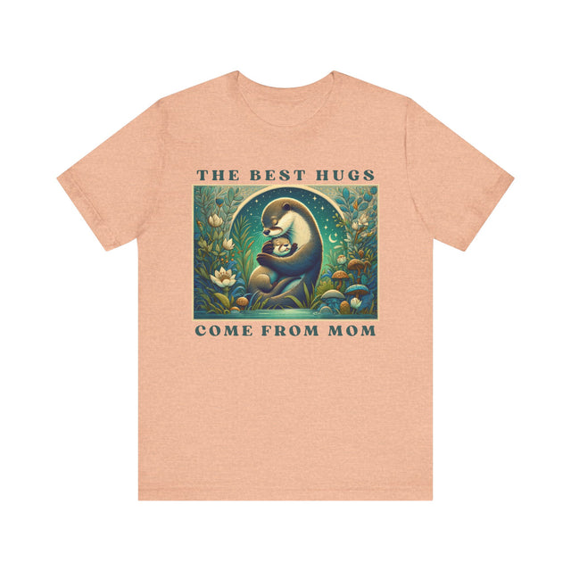 Otter T-shirt,Mothers Day Gift,Cute Mama Tee,Mom Life,Baby Shower Gift,Mama and Baby Shirt,New Mom Gift,Mom Hug Shirt,Gift For Wife,Mom Love