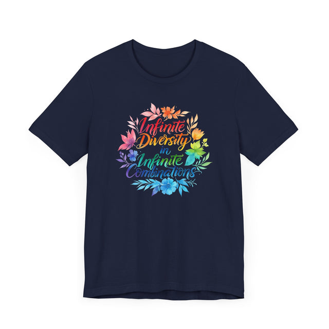 Infinite Diversity In Infinite Combinations T-shirt, Sci-fi Fan Shirt