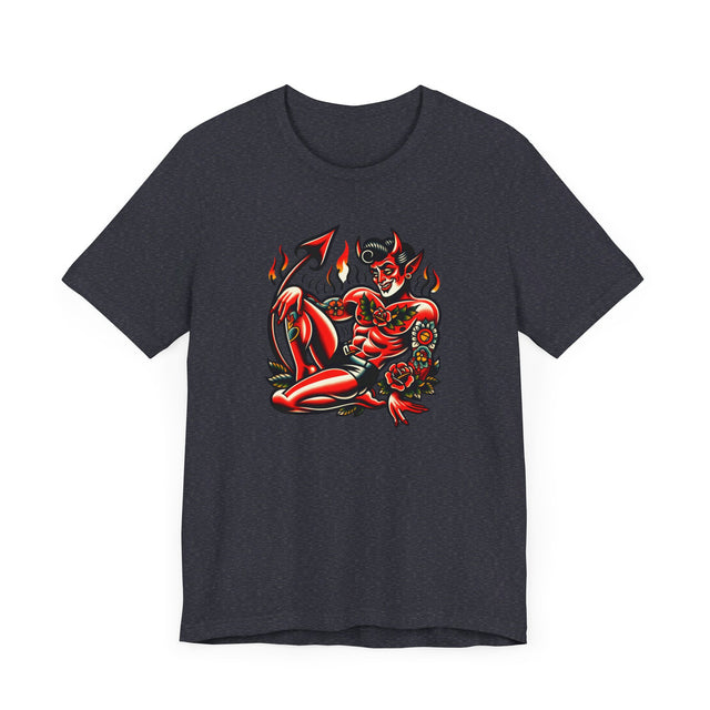 Handsome Devil T-shirt, Flash Tattoo Style Shirt