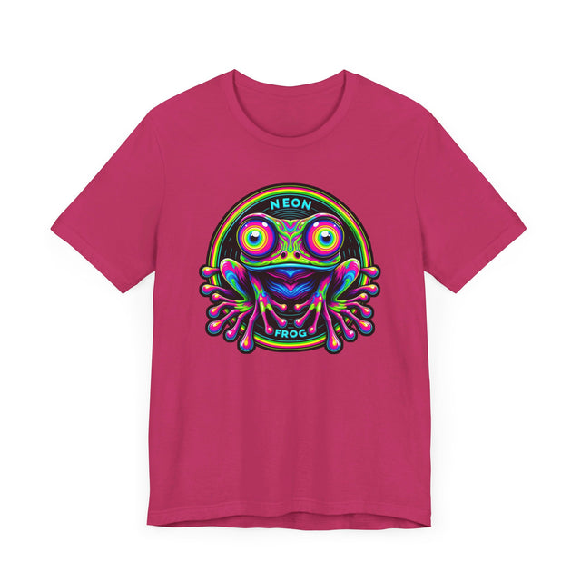 Neon Frog T-shirt, Amphibian Tee