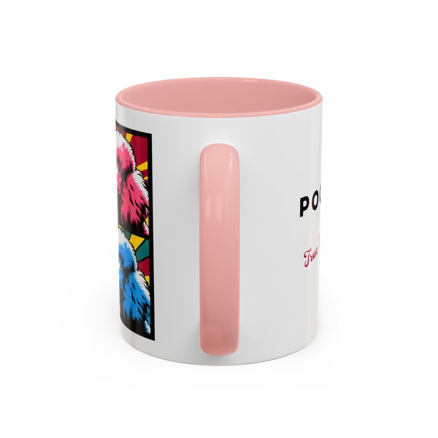 Poodle Coffee Cup,4-Panel Pop Art Mug,Poodle Lover,Poodle Mom,Poodle Dad,Dog Lover Gift,French Poodle Gift