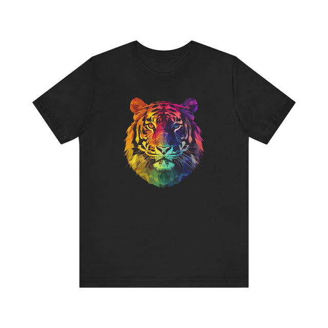 Rainbow Tiger T-shirt,Pride Shirt, Pride Parade Top, Rainbow Animals,LGBTQ+ Tee, Nonbinary, Gay, Lesbian, Bisexual, Trans, BGLT, LBGT, Enby, Pansexual