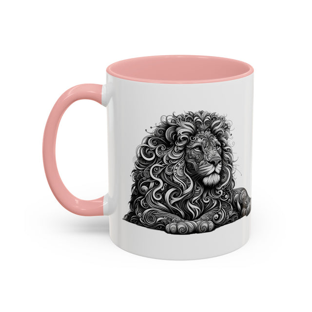 Lion Mug, Nature Lover Gift, Safari Gift, Animal Lover Gift, Cat Mug, Animal mug, Coffee, Tea, Mug, Nature Lover, Father's Day Gift