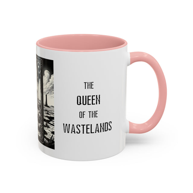 Queen of the Wastelands,Tarot card mug,Mothers Day Gift,Goth gift,Witchy cup,Mystical Cards,Goth Mom Gift,Gothic Art Gift,Sci-fi mug