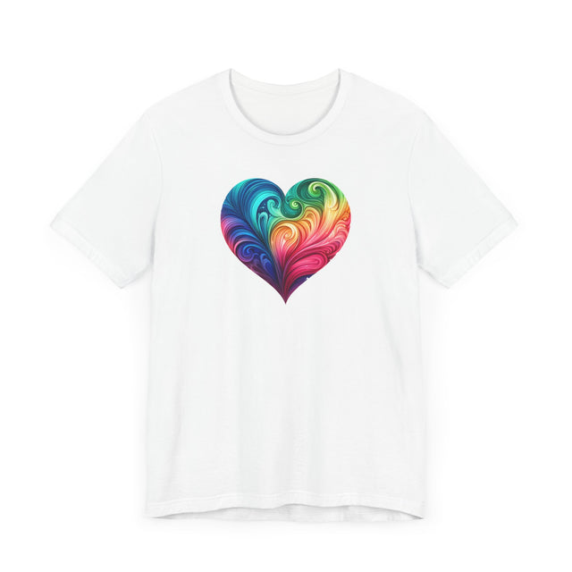 Rainbow Heart Swirl Shirt