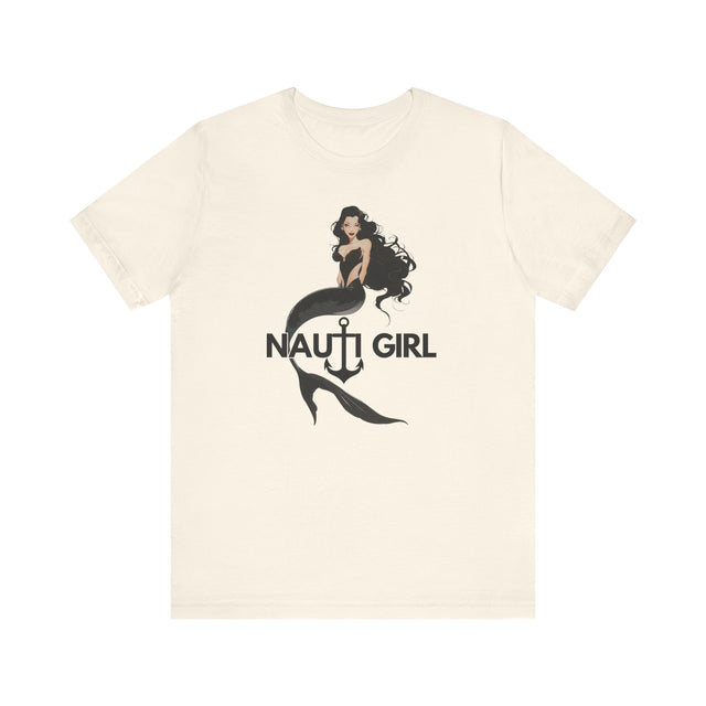 Nauti Girl Tshirt, Boating Tshirt, Nautical Tshirt, Sea Lover Tshirt, Mothers Day Gift, Boating Gift for her, Sailing Gift for her, Mermaid