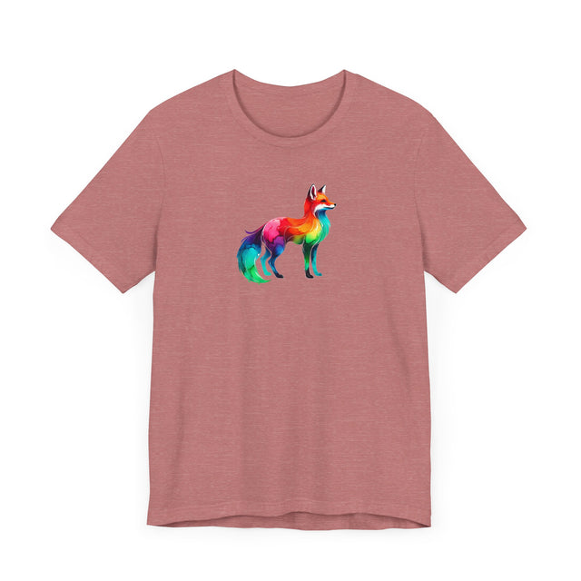 Rainbow Fox,Vixen lover,Foxy tee,Pride Shirt,Rainbow,Pride Parade T shirt,LGBTQ+ Ally Tee