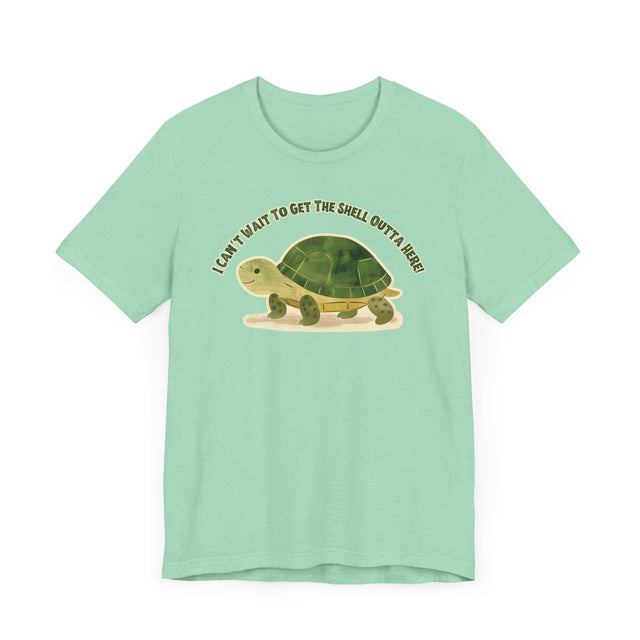 Introvert tee, Cute Turtle Tshirt