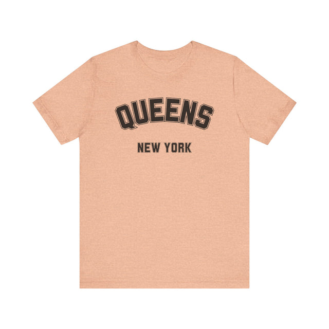 Queens NY Tshirt, New York Lover, Queens Gift, Real New Yorker T-shirt, Cute T for her, Cool T for him, NYC Tshirt, New York City Gift