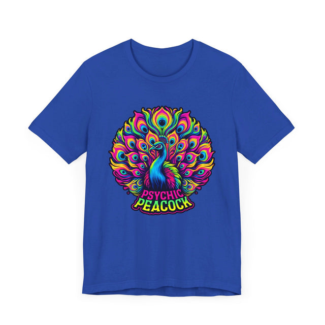 Psychic Peacock T-shirt, Peacock Tee, Bird Lover
