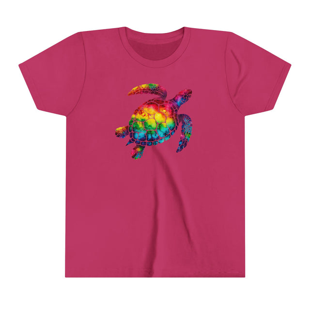 Rainbow Sea Turtle T-shirt,Sea Turtle T shirt, Ocean, Kids, Child, Youth size