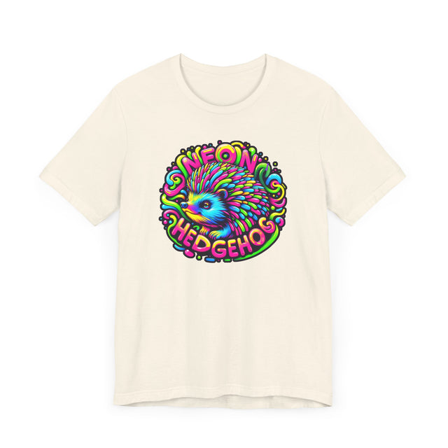 Neon Hedgehog T-shirt, Hedgie Lover