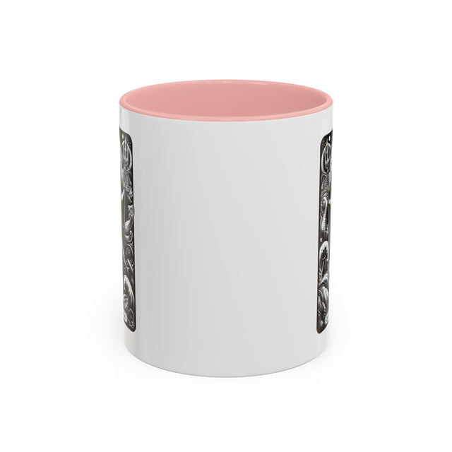 Queen of the Seas,Tarot card mug,Mother's Day Gift,Sailing Gift,Mystical Cards,Celestial Astrology,Gift for her,Nautical gift,Boating Mug