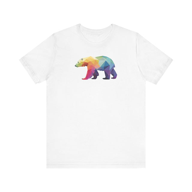 Rainbow Polar Bear T-shirt,Pride Shirt, Pride Parade Top, Rainbow Animals,LGBTQ+ Tee, Nonbinary, Gay, Lesbian, Bisexual, Trans, BGLT, LBGT, Enby, Pansexual