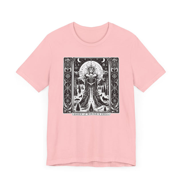Queen of Winter's Chill,Tarot card shirt,Mothers Day Gift,Christmas Shirt,Witchy Shirt,Winter Tee,Gift for her,Gift for Mom,Gift for Wife