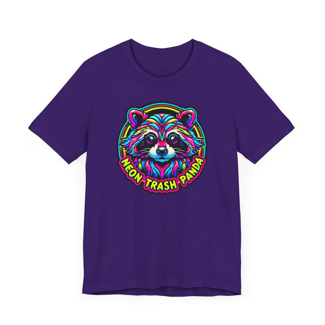 Neon Trash Panda T-shirt, Raccoon Shirt, Animal Lover T shirt