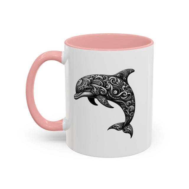 Dolphin Mug, Ocean Gift, Boating Gift, Coastal Living, Sea Gift, Coastal gift, Coastal Decor, Nautical Mug, Nautical Gift, Sailing gift