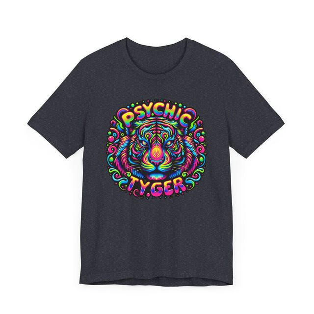 Psychic Tyger T-shirt,Tiger Lover Top,Big Cat Lover