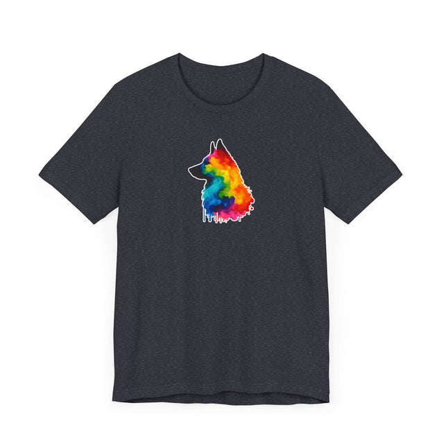 Rainbow Belgian Malinois Head T-shirt,Pride Shirt,Dog Lover Top,Rainbow Animals,LGBTQ+ Tee, Belgian Malinois Lover,Mal Mom,Mali Dad,Belgian Malinois OwnerGift